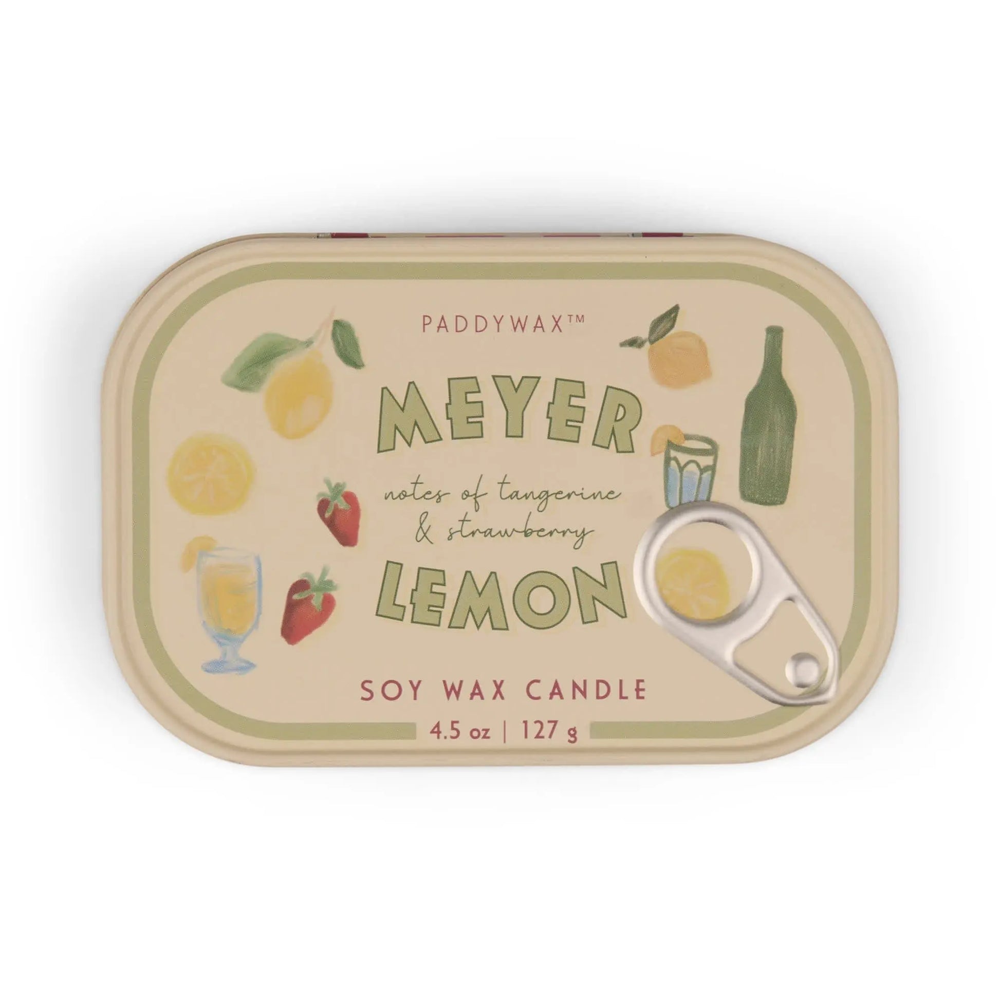 Meyer Lemon - Bistro 4.5 oz Tin Candle