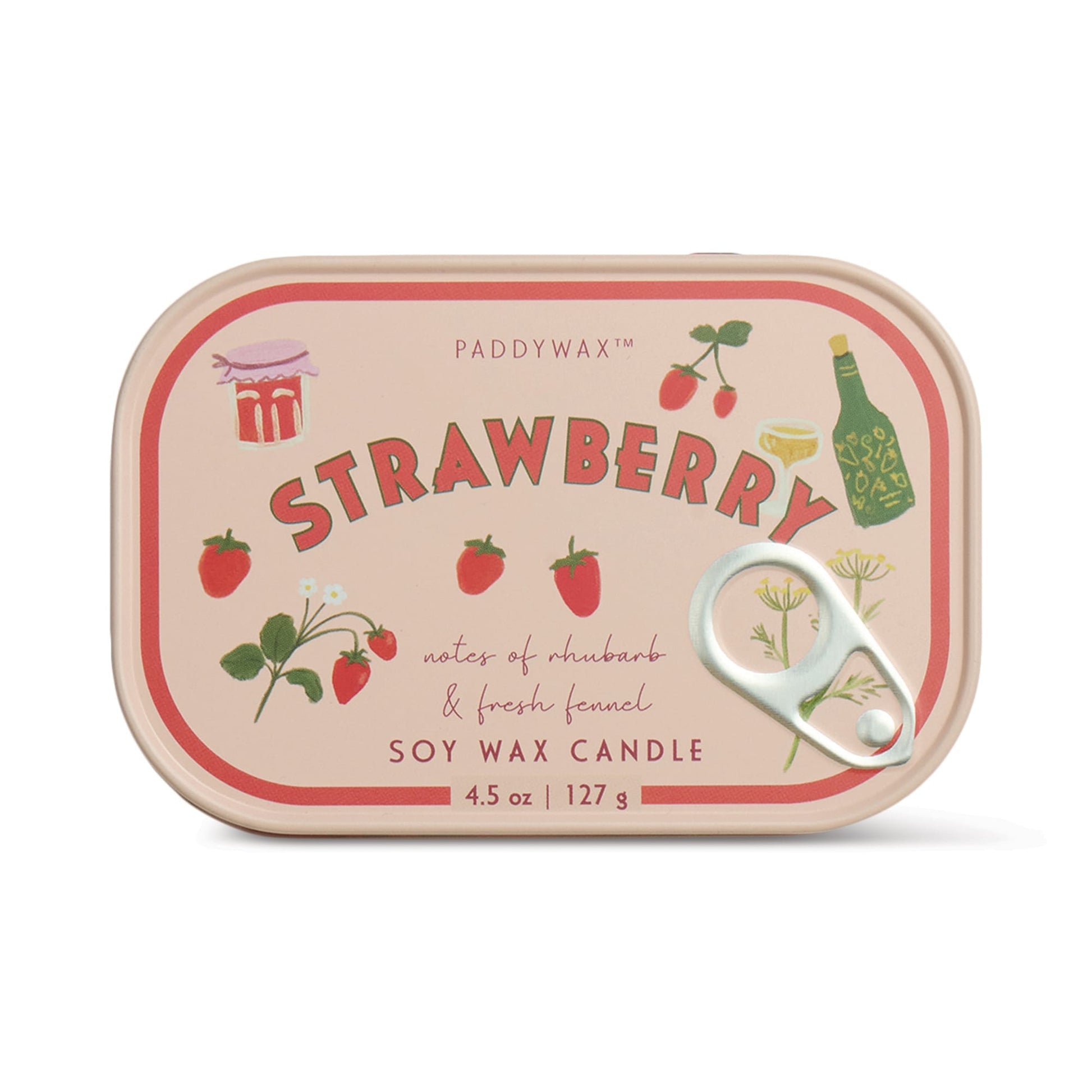 Strawberry - Bistro 4.5 oz Tin Candle
