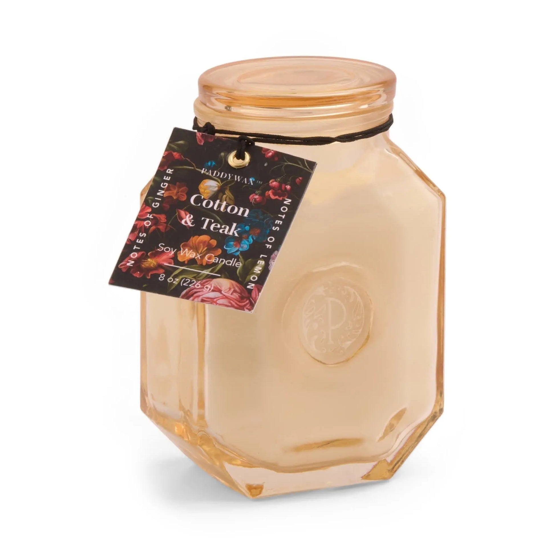 Cotton + Teak - Botanica 8 oz Candle