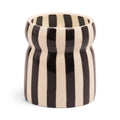 Lava Stone - Cabana 6.5 oz Black Candle