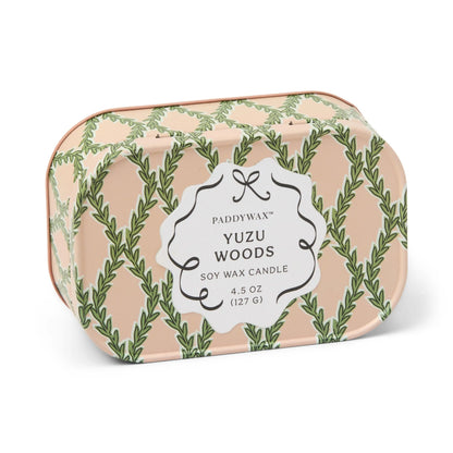 Yuzu Woods - Chérie 4.5 oz Tin Candle