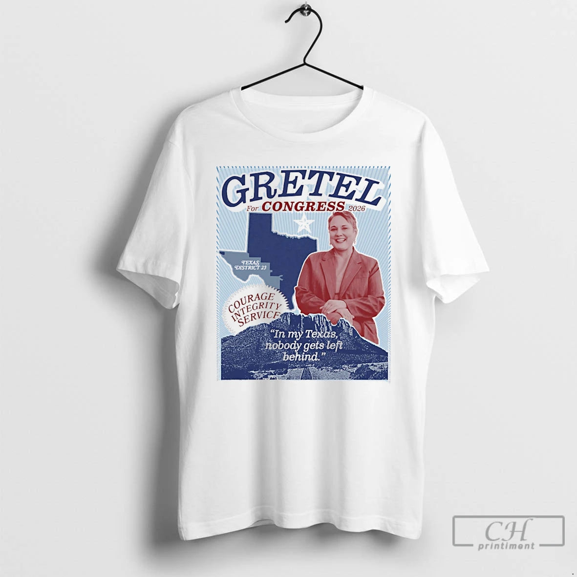 Classic Gretel For Congress 2026 In My Texas Nobody Gets Left Behind T Shirts Sweater Unisex T-shirt, Sweatshirt, Hoodie, Long Sleeve Tee