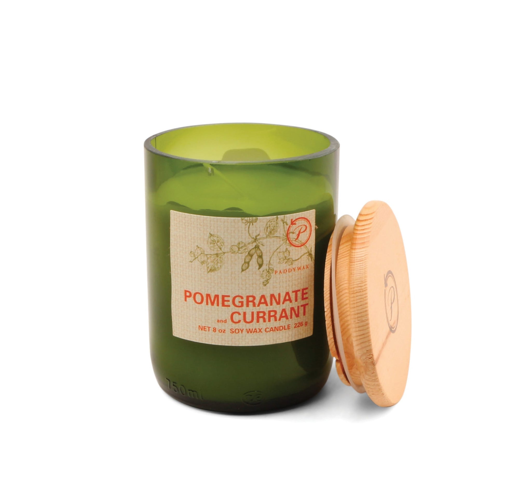 Pomegranate + Currant - Eco 8 oz Candle