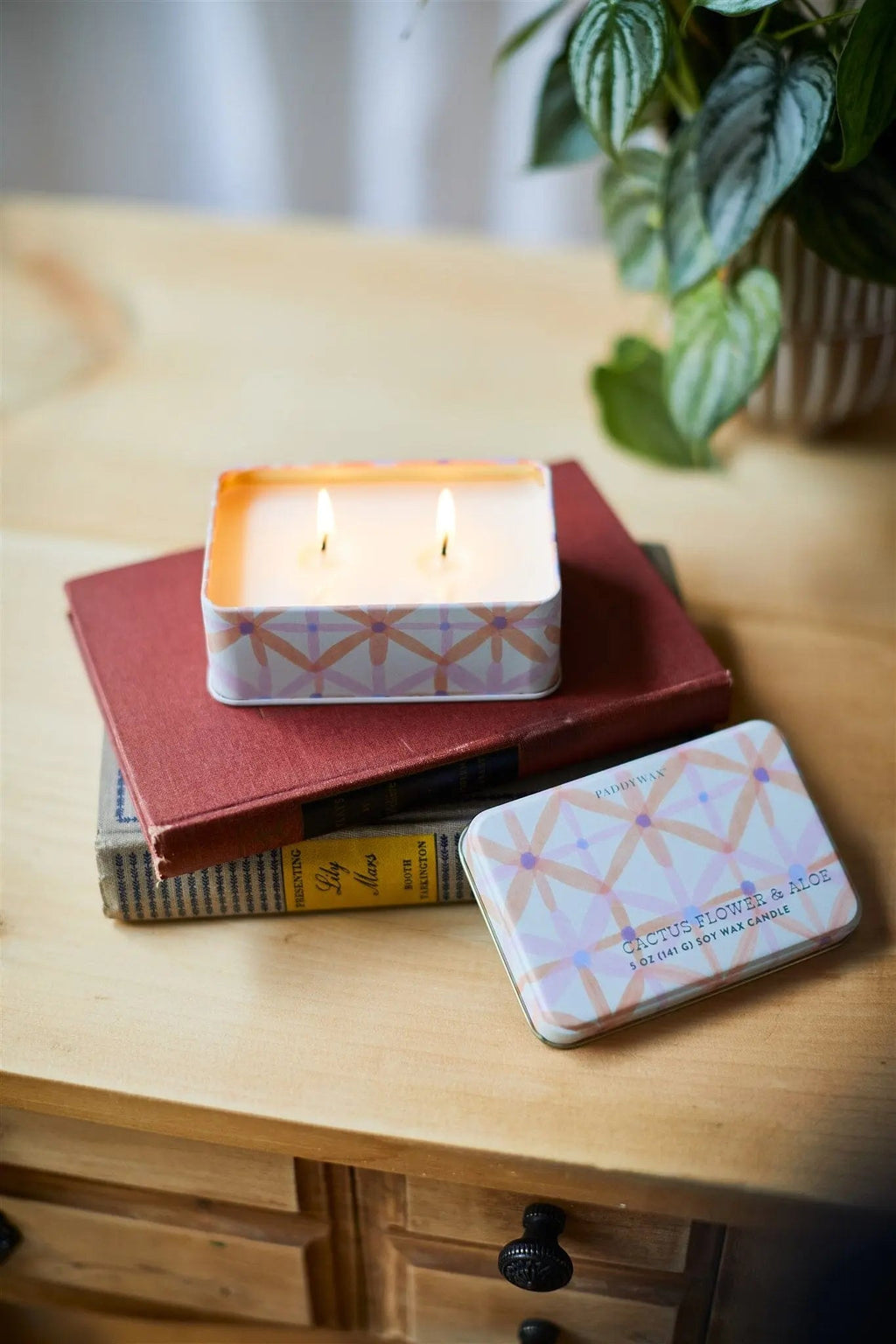 Cactus Flower & Aloe - 5 oz Tin Candle