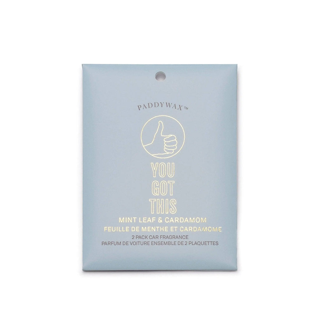 Mint Leaf + Cardamom "You Got This" - Impressions Car Fragrance