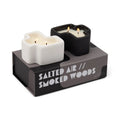 Salted Air & Smoked Woods - Jigsaw 4 oz Candle Boxed Set