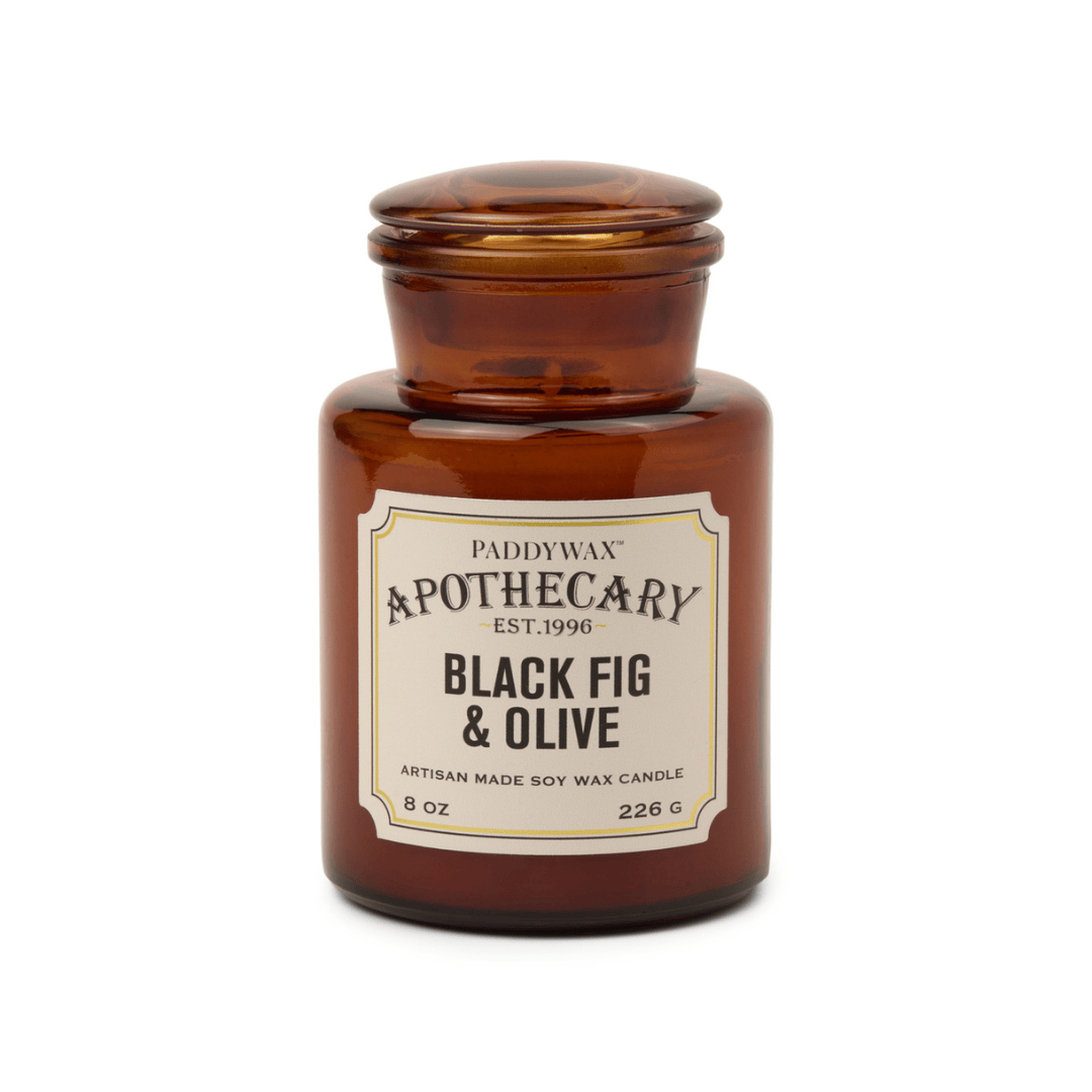 Black Fig + Olive - Apothecary 8 oz Candle