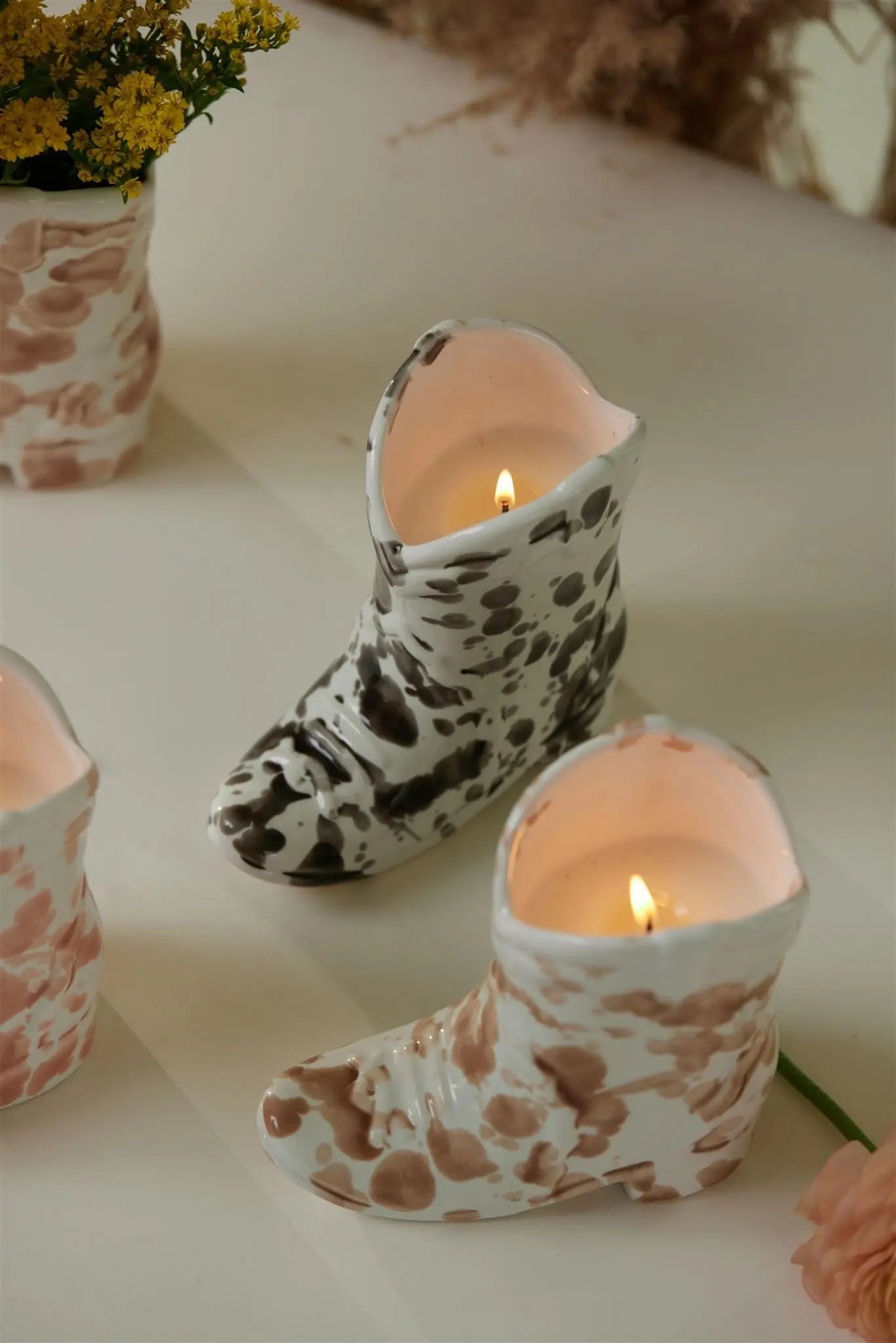 Nashville Boot 6 oz Candle Palo Santo Suede