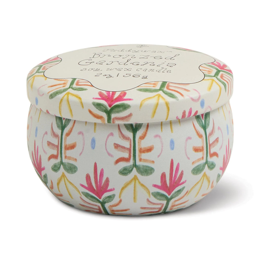 Tulip 2 oz Tin Candle Bronzed Gardenia