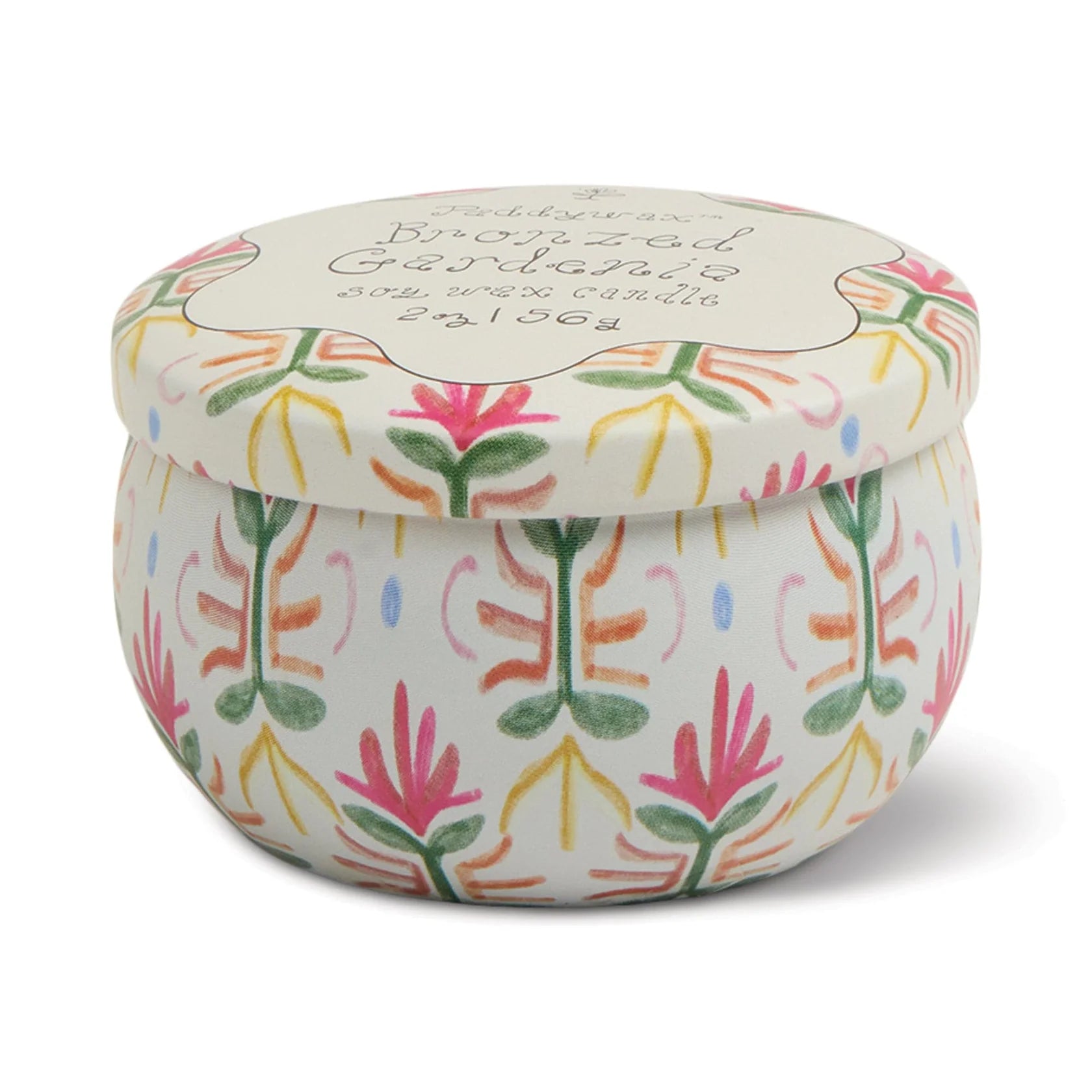 Tulip 2 oz Tin Candle Bronzed Gardenia