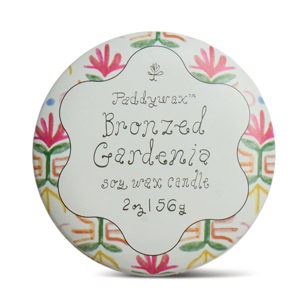 Tulip 2 oz Tin Candle Bronzed Gardenia