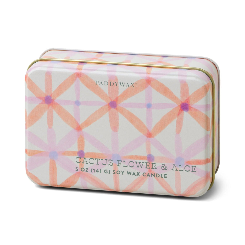 Cactus Flower & Aloe - 5 oz Tin Candle