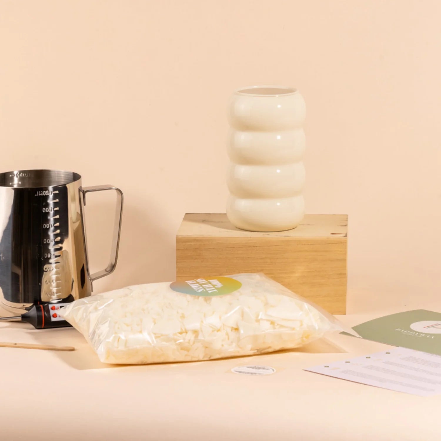 Ivory Milky Realm At-Home Candle Making Kit