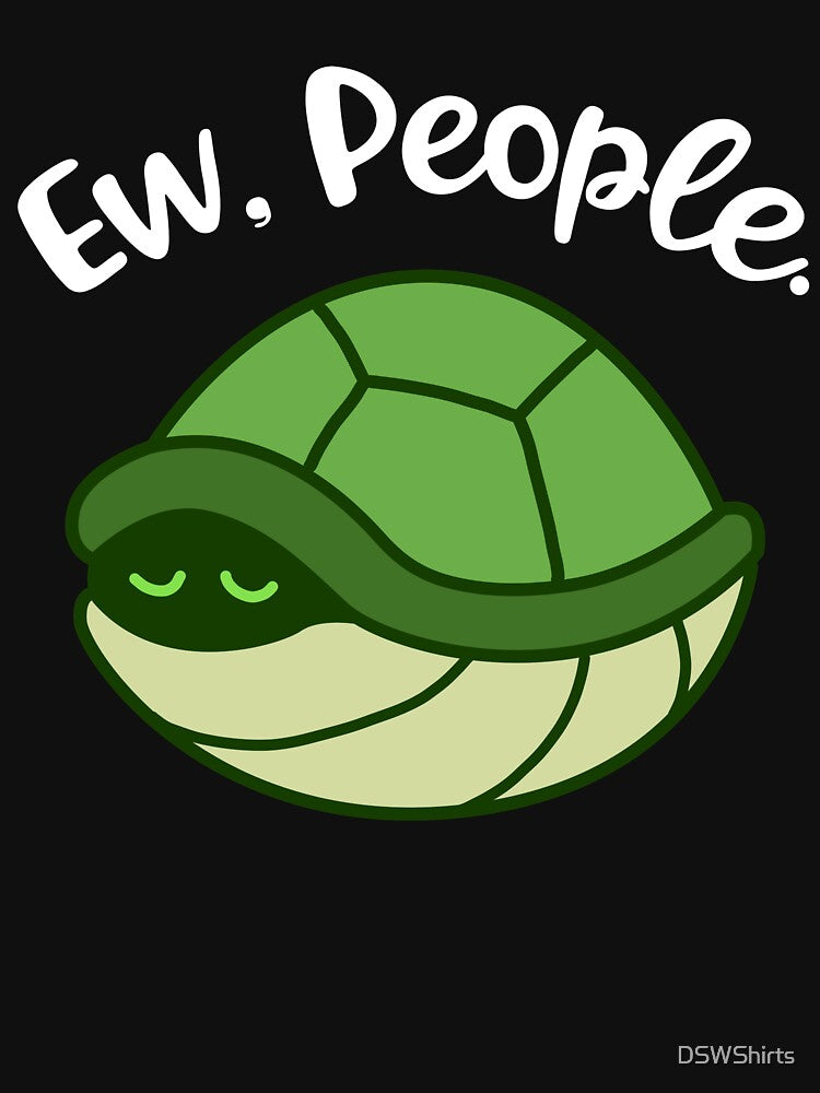 Funny Turtle Gifts Men Introvert Gift Kids Introverts Turtle by DSWShirts Unisex T-shirt, Sweatshirt, Hoodie, Long Sleeve Tee