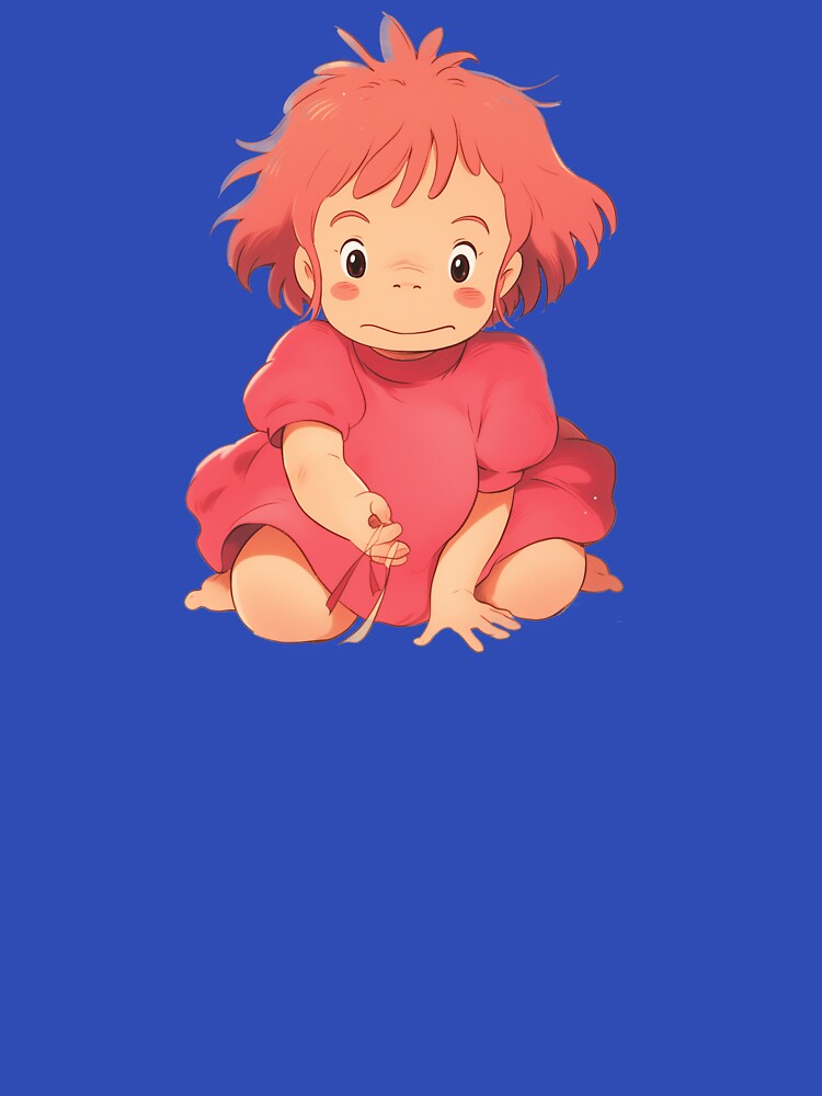 Ponyo Cute by aetherial-ai Unisex T-shirt, Sweatshirt, Hoodie, Long Sleeve Tee