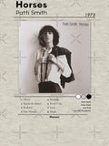 Patti Smith - Horses | Album Card by theoralcollage Unisex T-shirt, Sweatshirt, Hoodie, Long Sleeve Tee