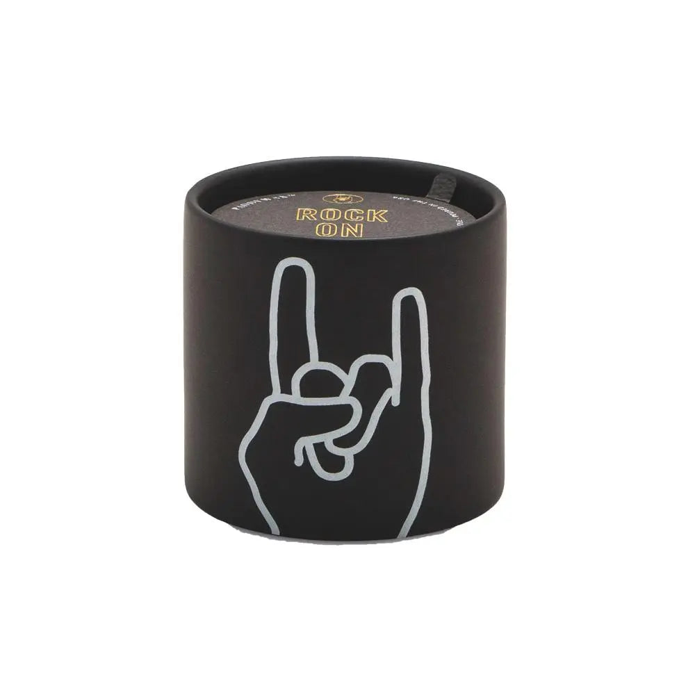 Leather + Oakmoss "Rock On" - Impressions 5.75 oz Candle