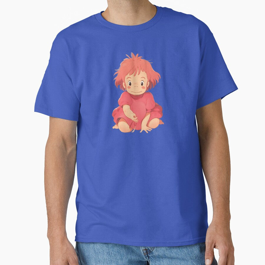 Ponyo Cute by aetherial-ai Unisex T-shirt, Sweatshirt, Hoodie, Long Sleeve Tee